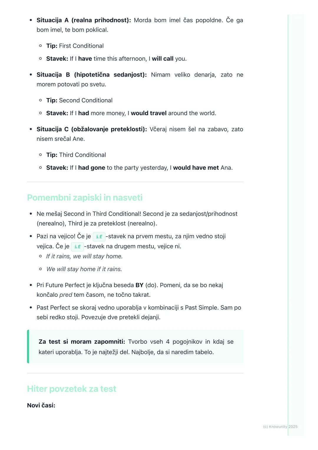 # Časi (Tenses)

Pregled časov

Angleški časi so ključni za pravilno izražanje, kdaj se je nekaj zgodilo, se
dogaja ali se bo zgodilo. Do zd