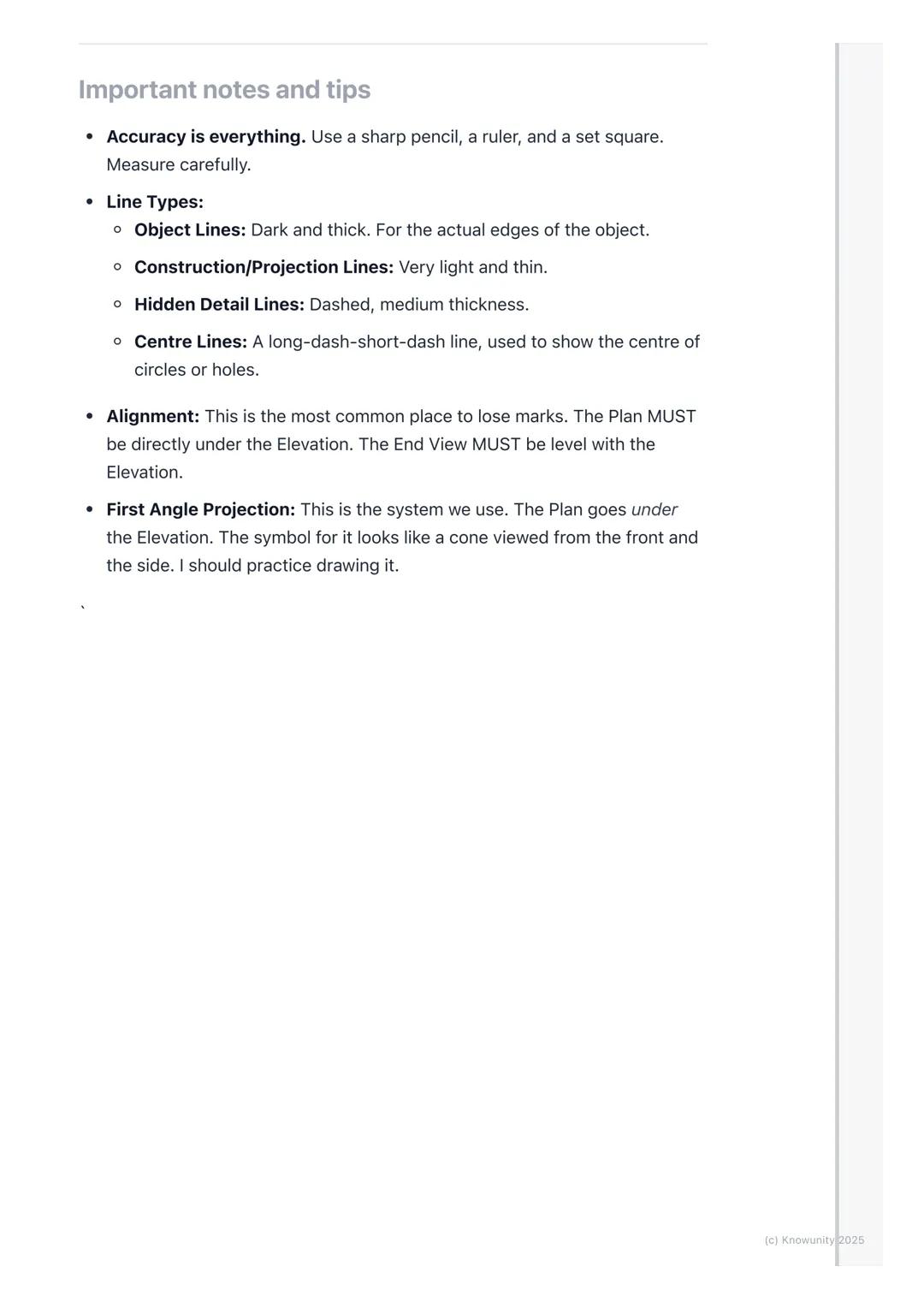 # Orthographic Projection

What is orthographic projection?

Orthographic projection is a way to draw a 3D object in 2D. We draw it from
dif