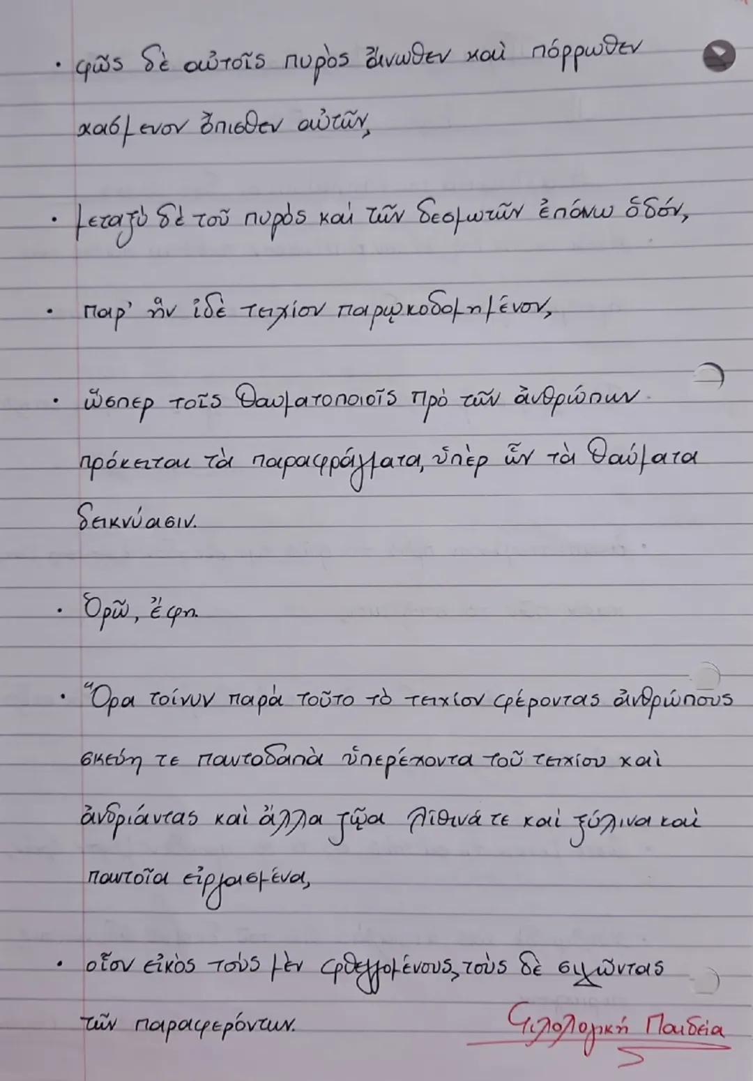 --- OCR Start ---
Πλάτων, «Πολιτεία», δλία - 5156
Ενότητα 84
Η αλληγορία του σπηλαίου: οι δεσμώτες
Μετά ταῦτα δή, εἶπον, ἀπείκασον τοιούτων 