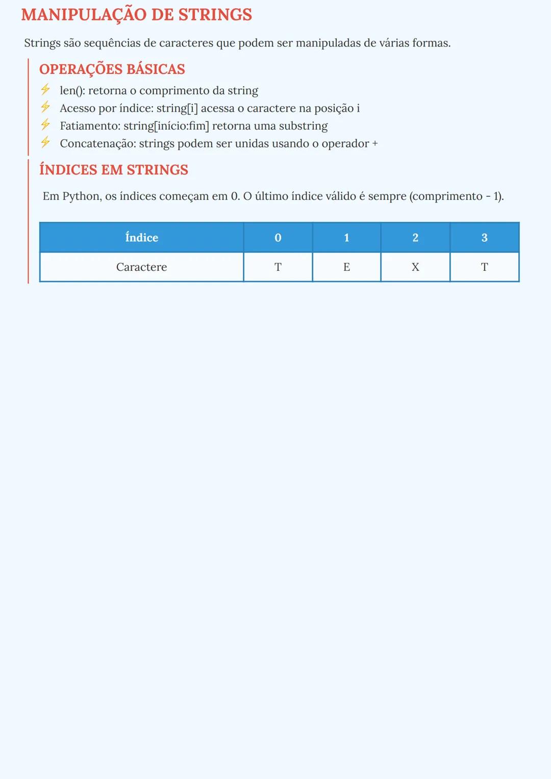 # CONCEITOS BÁSICOS DE PROGRAMAÇÃO EM
PYTHON

## TIPOS DE DADOS BÁSICOS

Em Python, existem diferentes tipos de dados fundamentais que são u