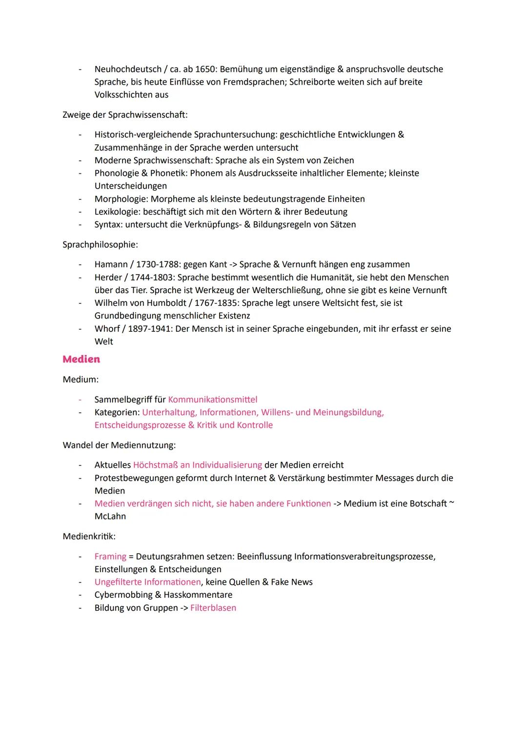 # Grundwissen Materialgestütztes
# Informieren

Kommunikation & Sprache

Kommunikation:

- Prozess der Übertragung von Nachrichten zwischen 