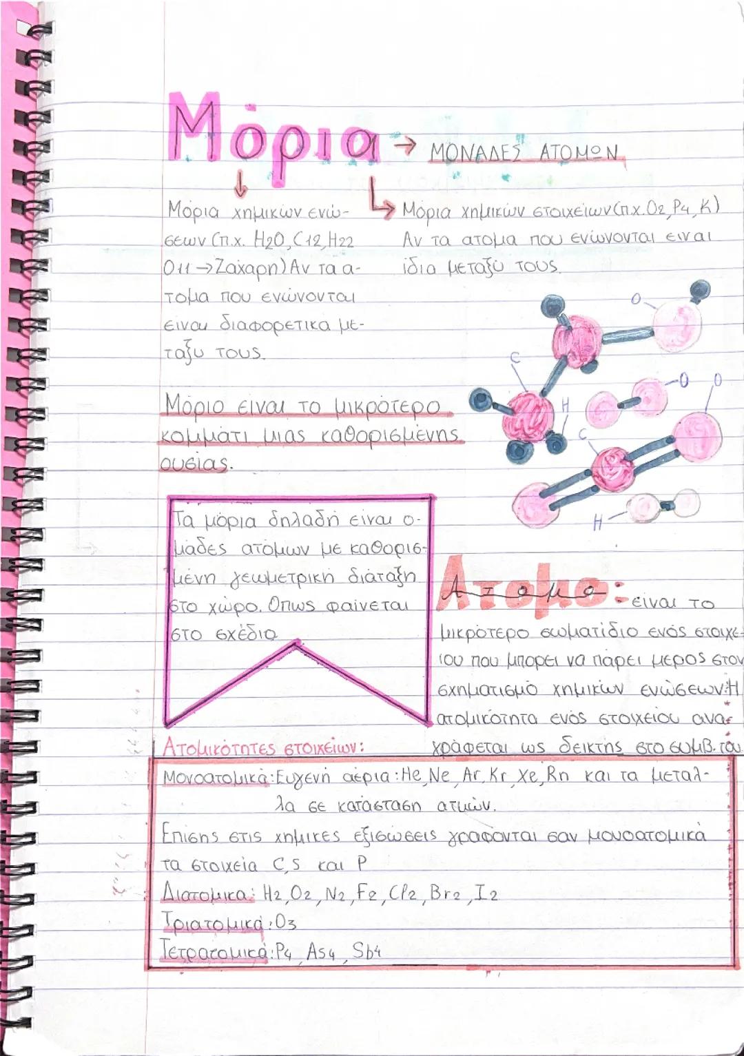 Χημεία για Α' Λυκείου: Βασικές Έννοιες και Αρχές