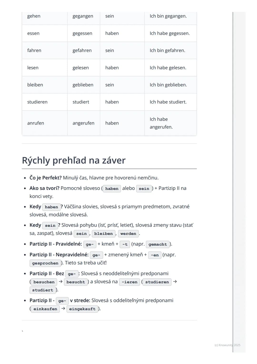 # Minulý čas zložený (Perfekt)

Úvod do perfektu

Ahoj! Dnes si preberieme minulý čas zložený, ktorý sa v nemčine volá
Perfekt. Je to super 