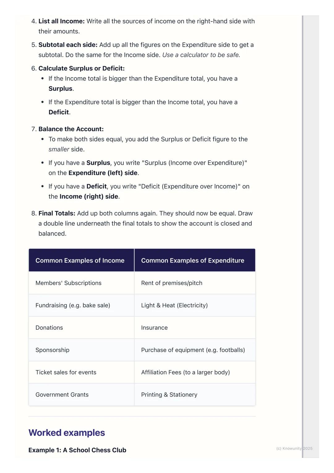 # Income and Expenditure
## Accounts (Simplified)

What is an income and expenditure account?

This is a financial statement prepared by non