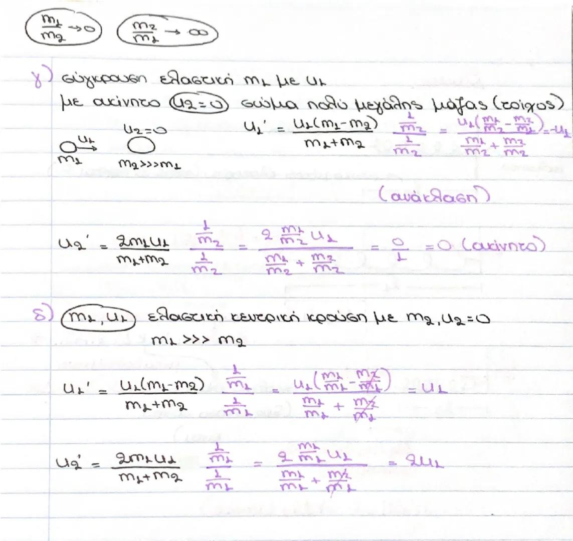 # $u_1'$ 
(3): $u_2' = u_1 + u_2' - u_2$
(1): $m_1u_1 + m_2u_2 = m_1u_1' + m_2(u_1 + u_2' - u_2)$
$m_1u_1 + m_2u_2 = m_1u_1' + m_2u_1 + m_2u