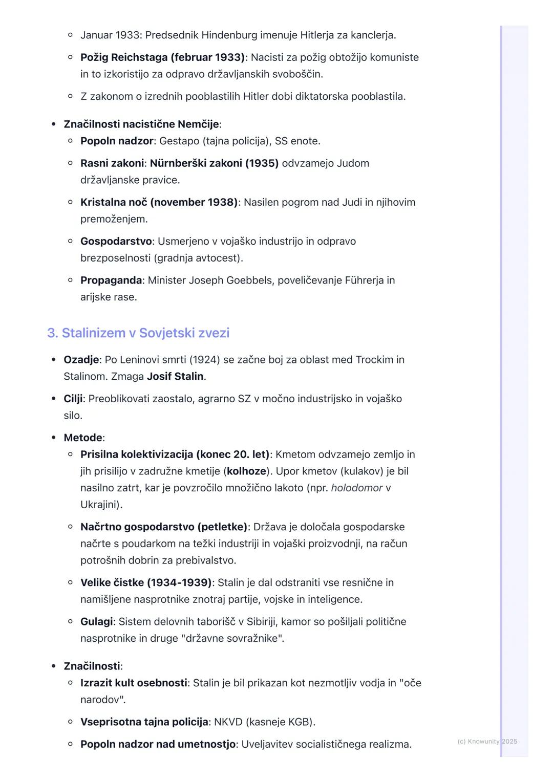 # Vzpon totalitarizmov

Uvod v totalitarizme

Po 1. svetovni vojni je Evropa v krizi. Razočaranje nad versajsko mirovno
pogodbo, gospodarske