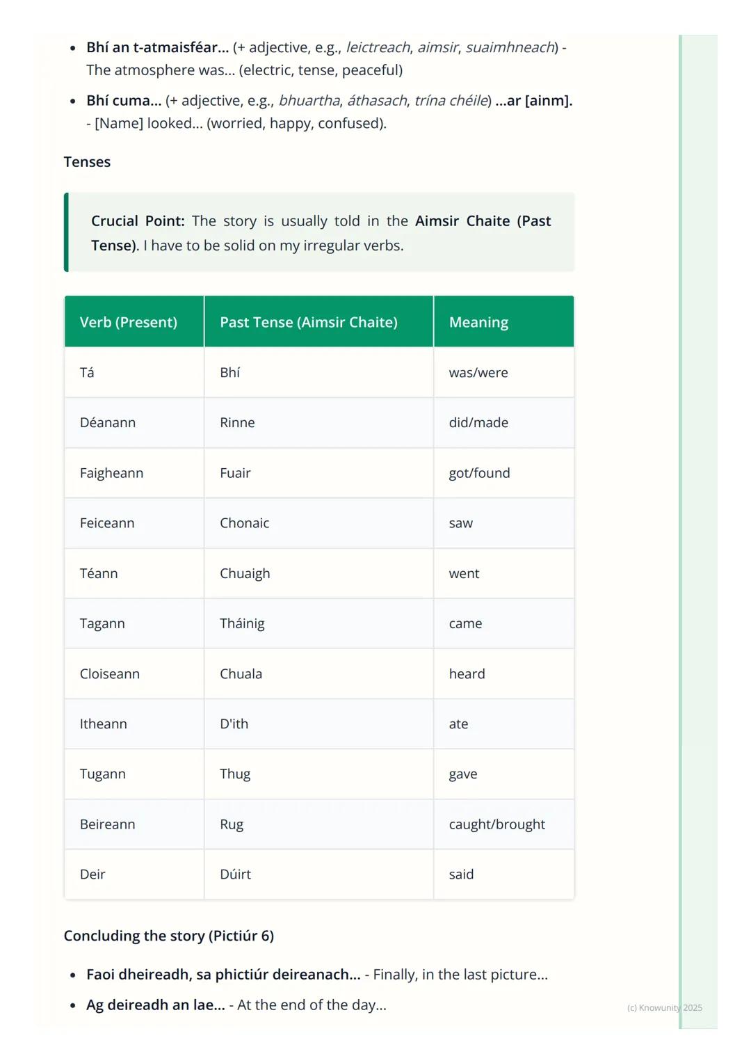 # An Sraith Pictiúr (The Picture
Sequence)

An Sraith Pictiúr - The Picture Sequence

This is a huge part of the Bealtriail (Oral Exam), wor