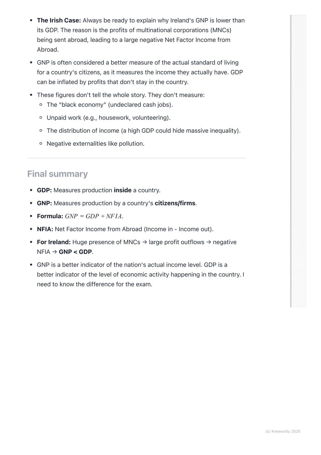 # Measuring National Income
(GDP and GNP)

Introduction to national income

National income is basically a measure of the total value of all