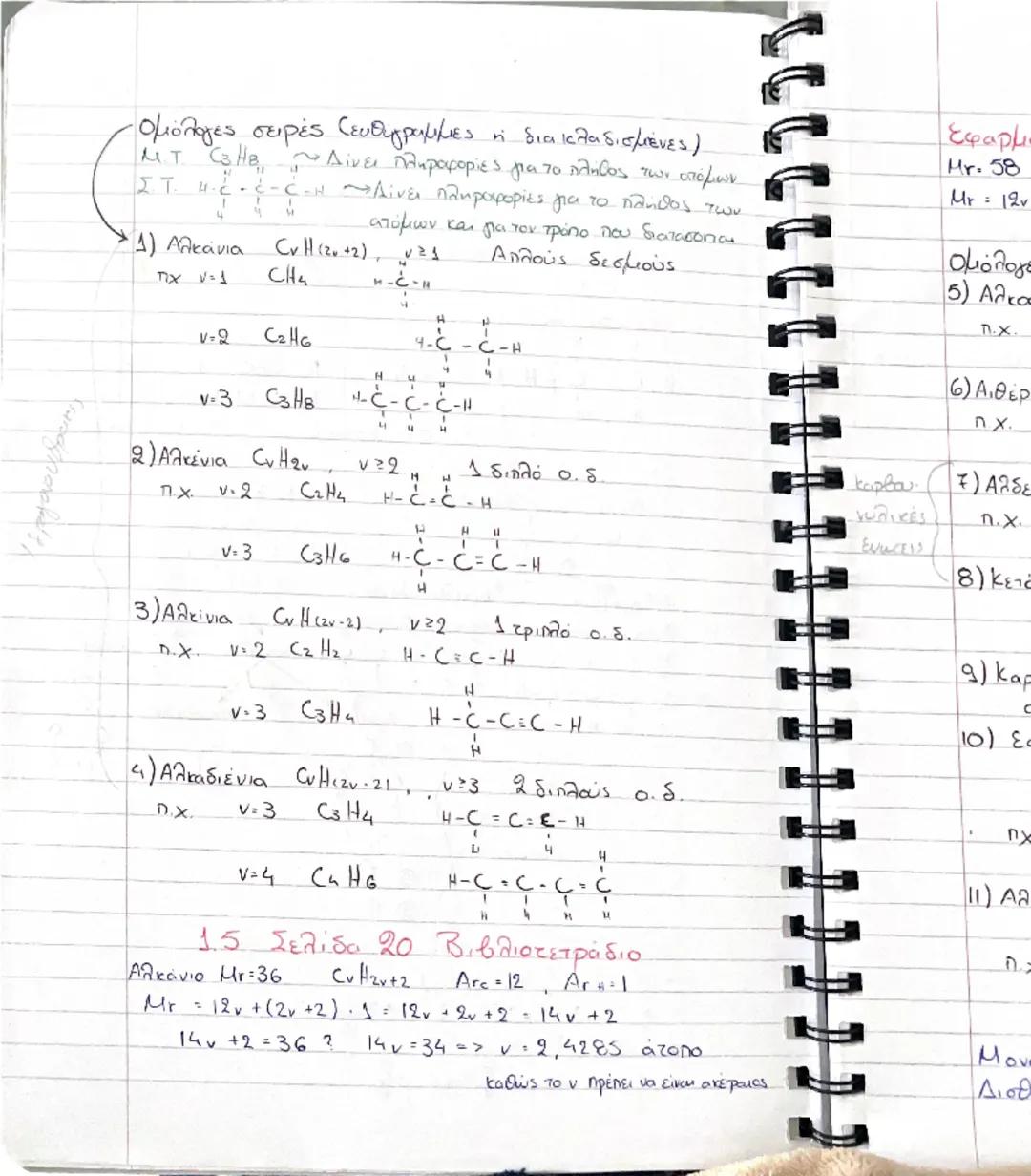 # ΟΡΓΑΝΙΚΗ

Κορεσμένες  →  Ακόρεες
ενώσεις          ενώσεις

Απλούς δεσμούς     Πολλαπλούς δεσμούς
μεταξύ των ατόμων του C     μεταξύ των ατ