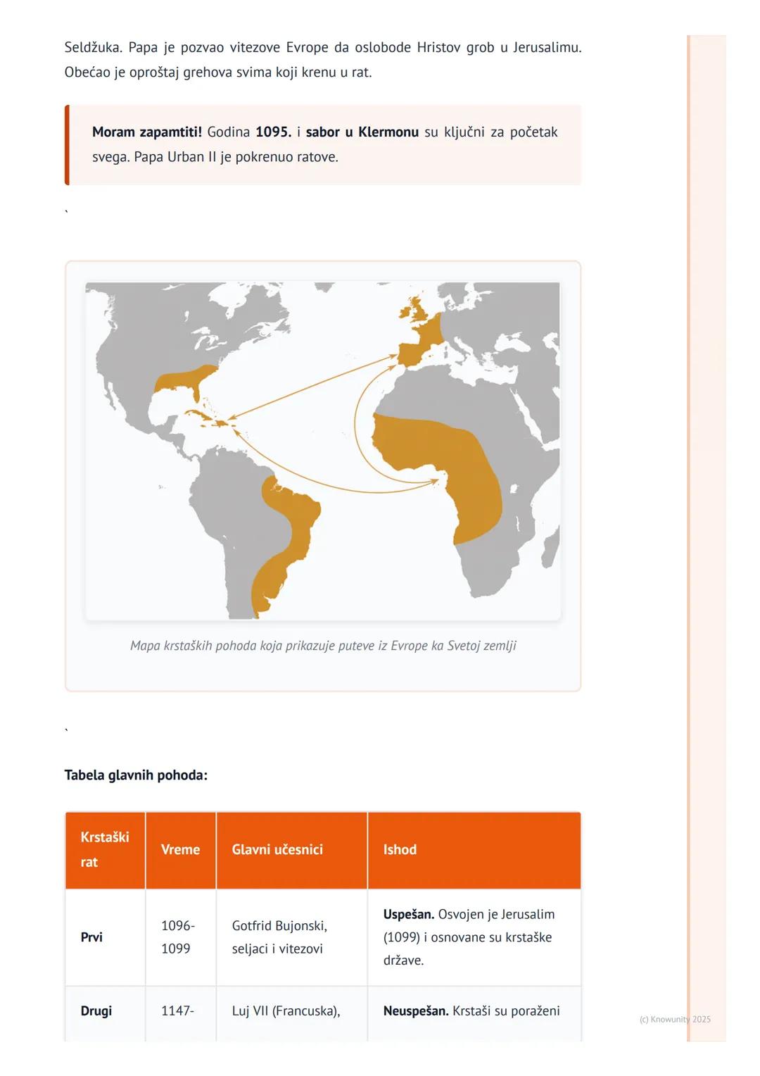 # Krstaški ratovi

## Uvod u krstaške ratove

Krstaški ratovi su bili veliki vojni pohodi koje su vodili hrišćani iz zapadne Evrope,
uglavno