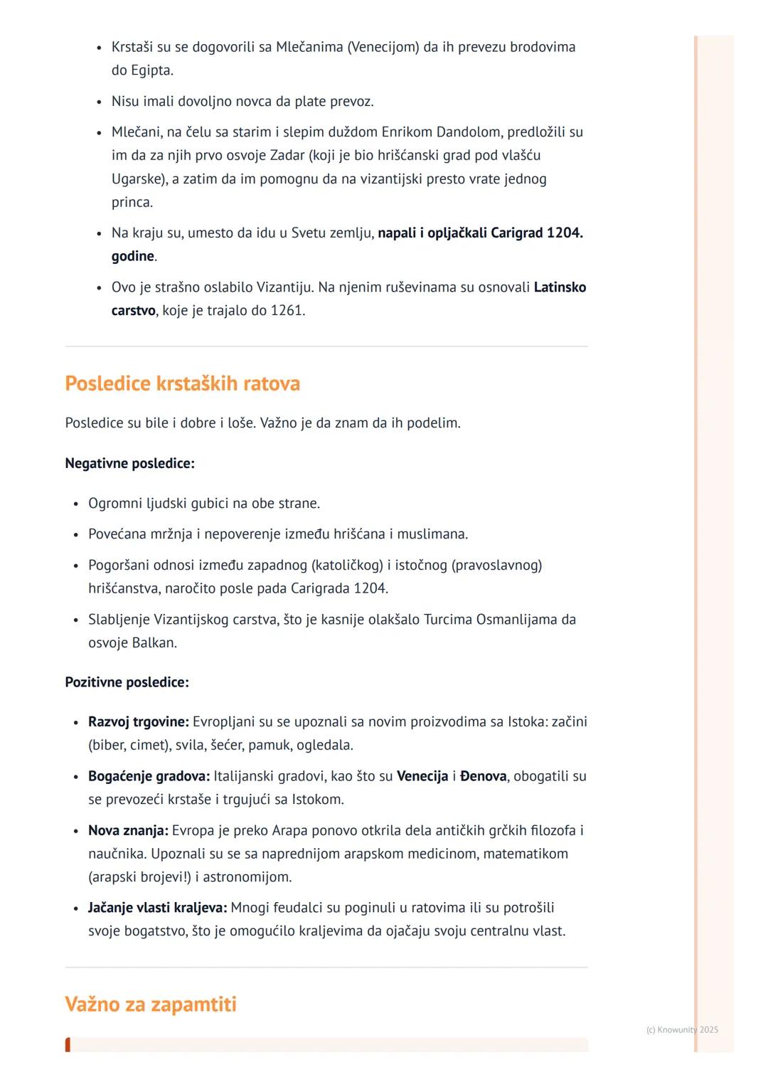 # Krstaški ratovi

## Uvod u krstaške ratove

Krstaški ratovi su bili veliki vojni pohodi koje su vodili hrišćani iz zapadne Evrope,
uglavno