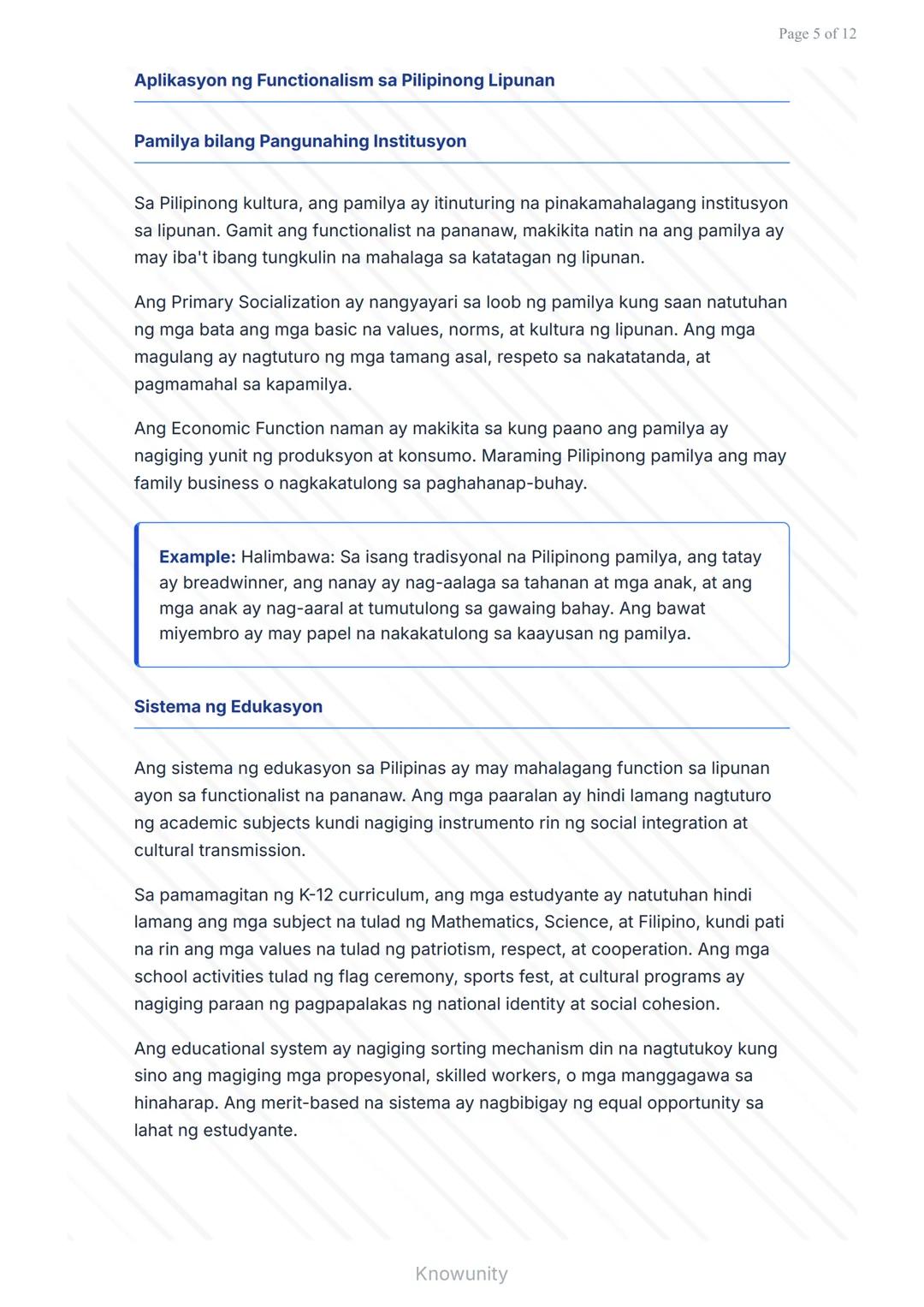 Teoryang Functionalism sa Agham Panlipunan
Pag-aaral ng mga pangunahing kaisipan ng Functionalism
sa lipunan
Mga Layuning Pang-edukasyon
Mai