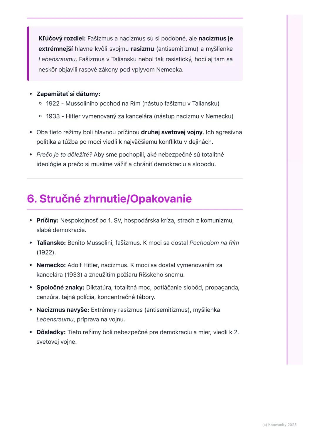 # Nástup fašizmu a nacizmu

1. Úvod/Prehľad

Po prvej svetovej vojne bola Európa dosť zničená a veľa ľudí bolo chudobných
a nespokojných. De