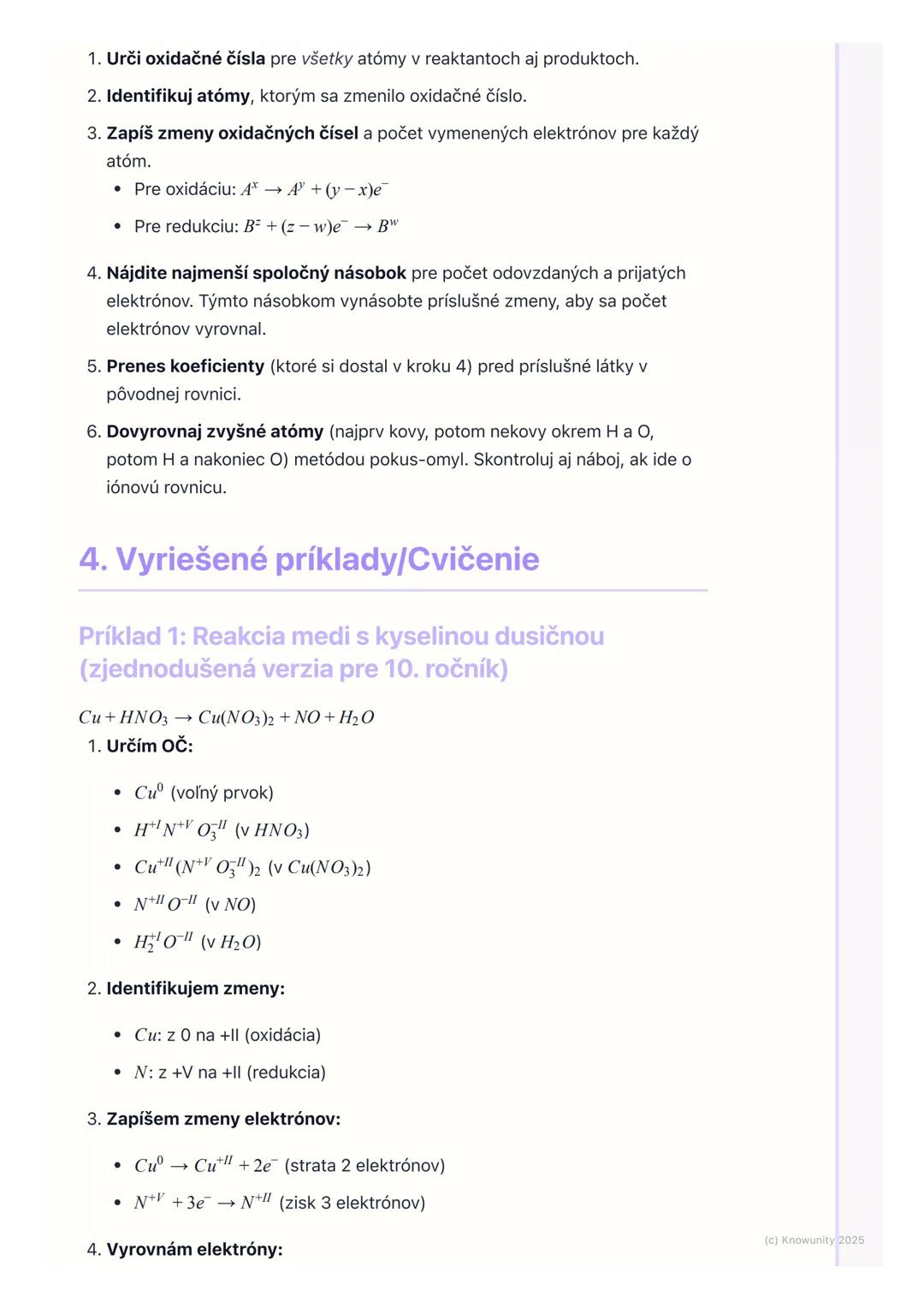 # Redoxné reakcie

1. Prehľad oxidačno-redukčných reakcií

Redoxné reakcie sú super dôležitá téma v chémii, lebo sa s nimi stretávame
všade 