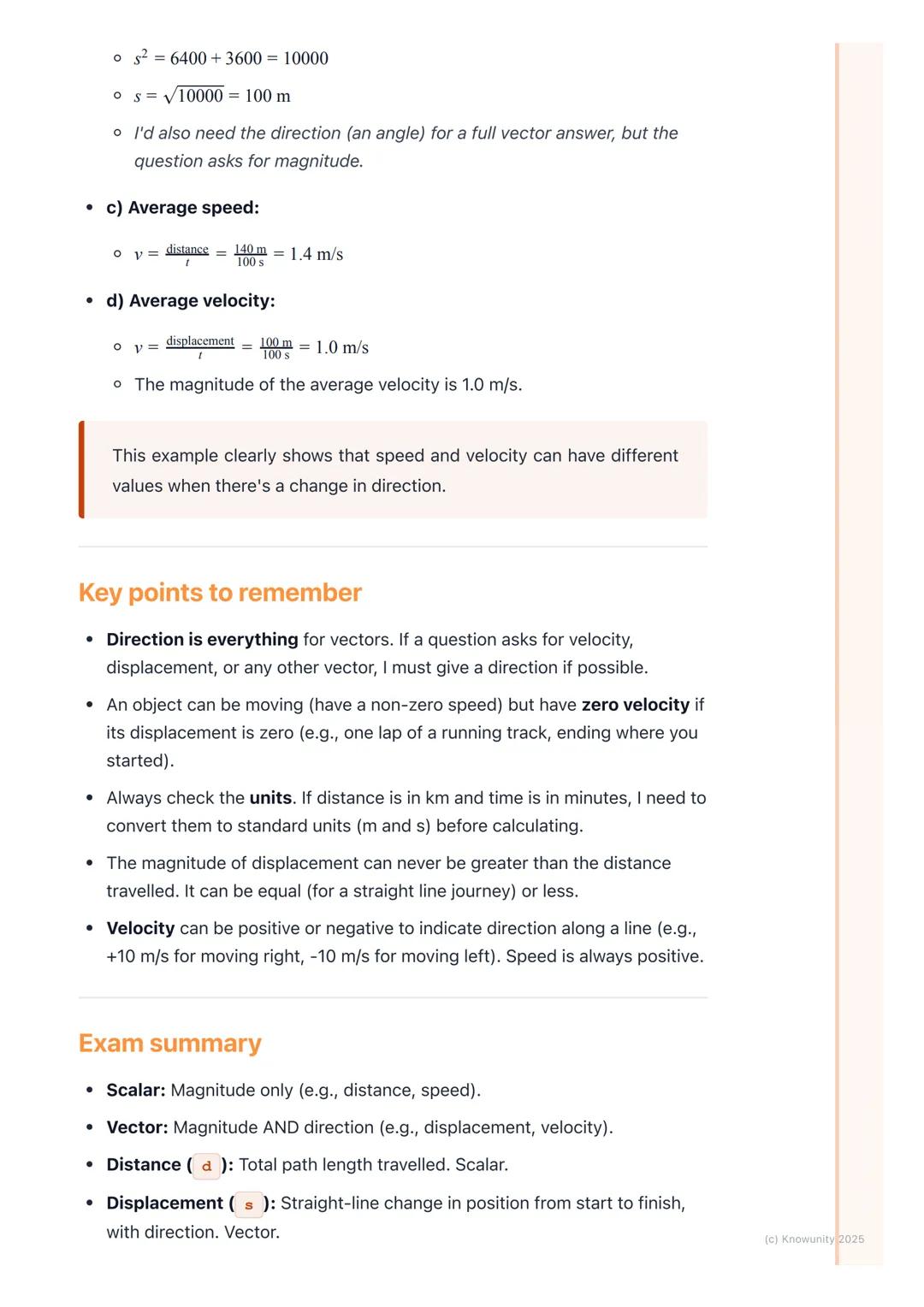 # Distance, Displacement, Speed and Velocity

Introduction to motion

This section is all about describing how things move. It's the foundat