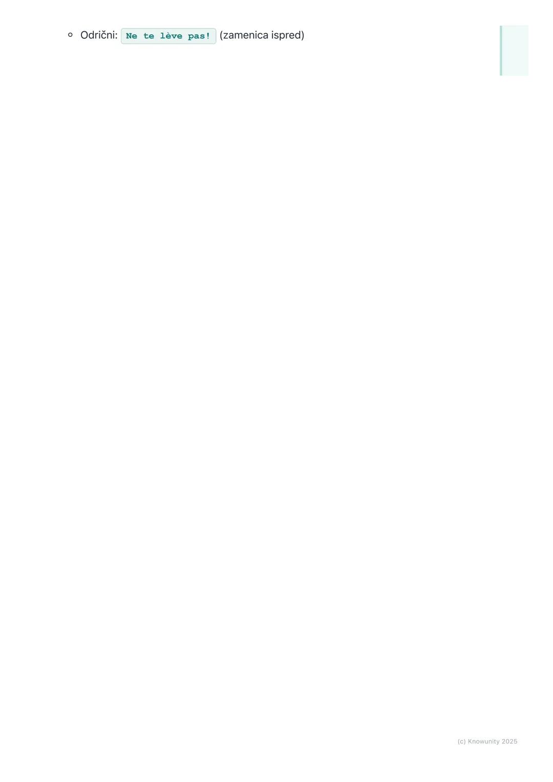 # Imperativ

## Uvod u imperativ

Imperativ je glagolski način koji koristimo da izrazimo naređenje, savet,
uputstvo ili molbu. U suštini, t