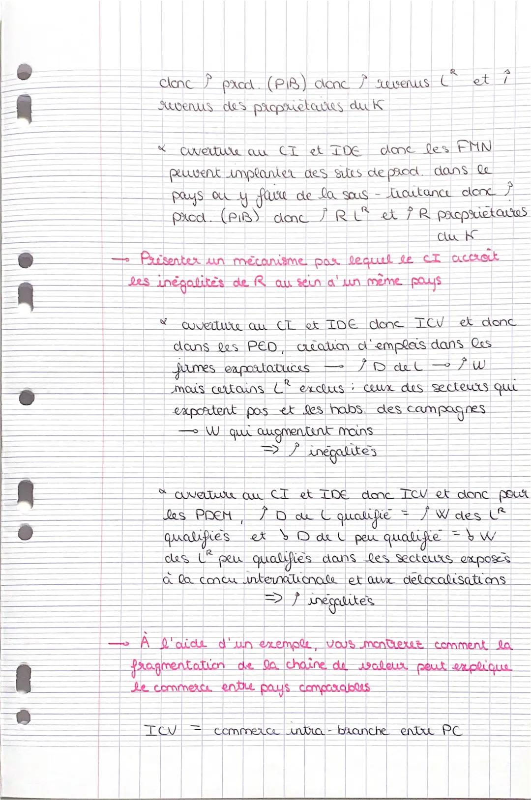 - EC1
- CHAP 2

- → Prisenter deux arguments justifiant le protectionnisme

industries anciennes
(Aextile)

- α le P peut être utilise par p