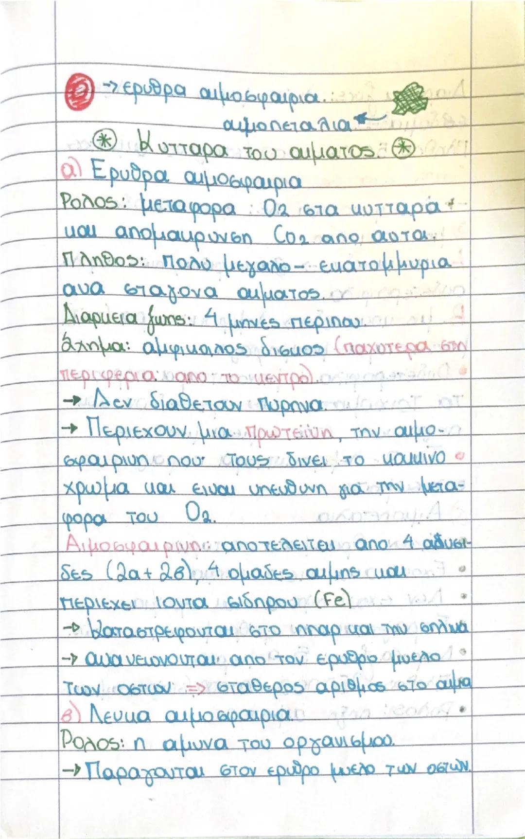 4 Κεφαλαιο 3 - Κυκλοφορικό σύστημα

ρολος: Η μεταφόρα μέσω της κυκλοφοριας
του αιματος των χρησιμων θρεπτικών
ουσίων (συμπεριλαμβανομένου το