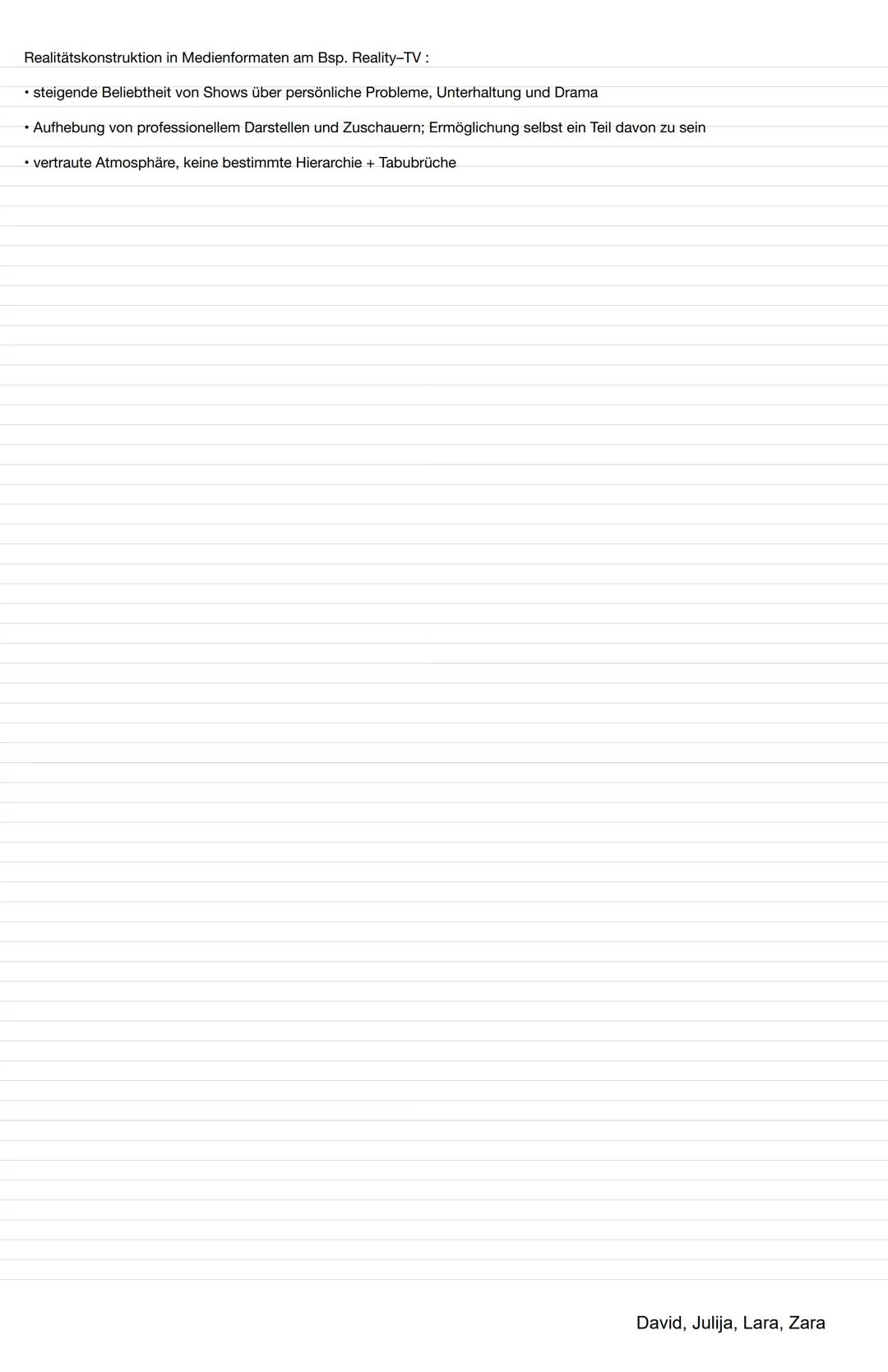 Q1.2 SPRACHE, MEDIEN, WIRKLICHKEIT

SPRACHE:

• Sprache als Medium, durch das wir uns mitteilen; denken und kommunizieren -> durch Laute
• G