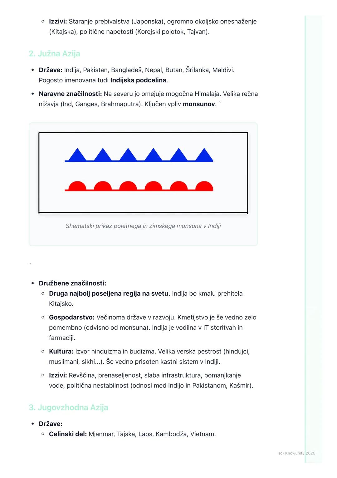 # Azija

Azija - splošne značilnosti

Azija je največja in najbolj naseljena celina. Je celina velikih nasprotij - tako v
naravnem kot v dru