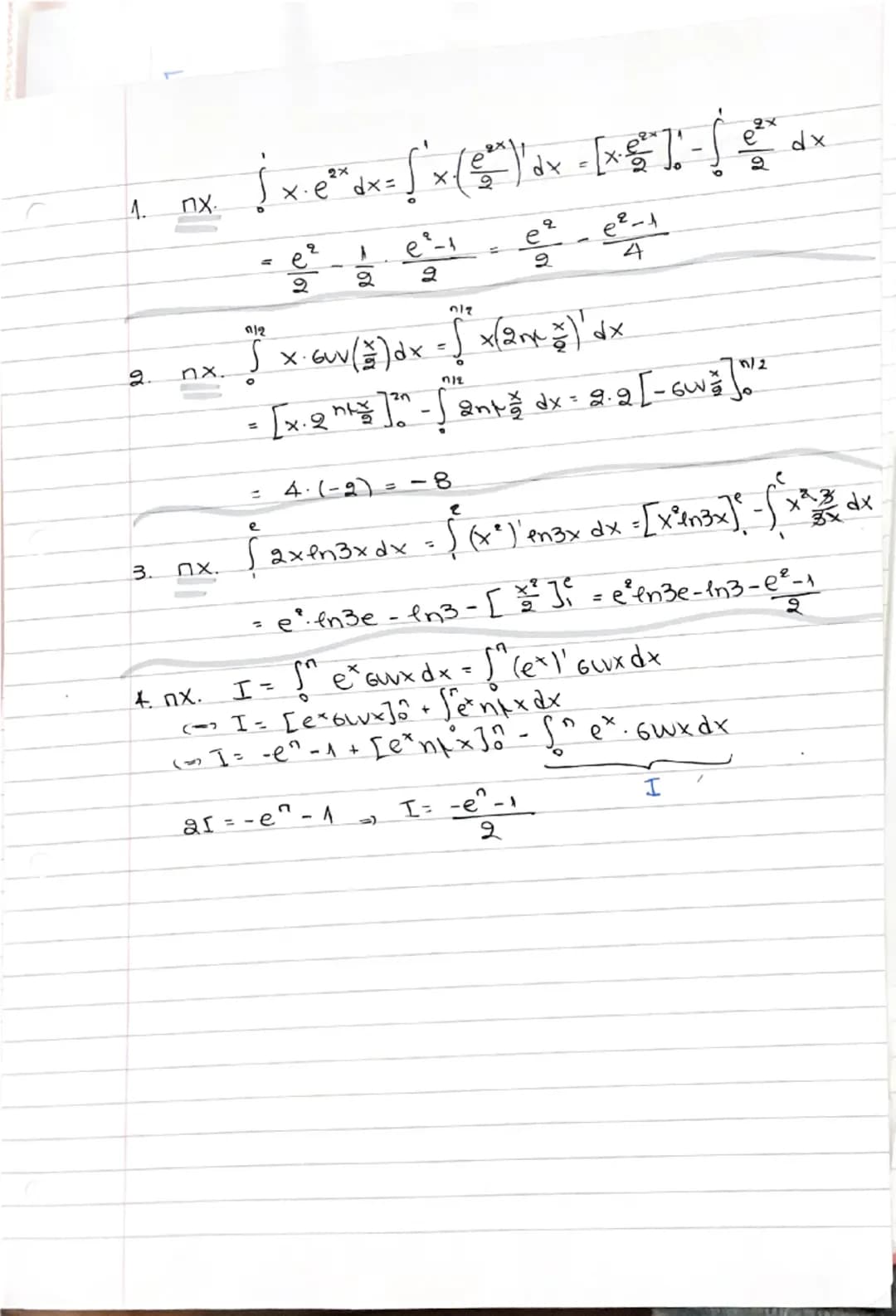 # Μέθοδος Αντικατάστασης

$\int_a^b f(g(x)) \cdot g'(x) dx = \int_{u_1}^{u_2} f(u) du = ...$

$\text{Βήμα: } u = g(x) \text{ (αλλάζω ως προς
