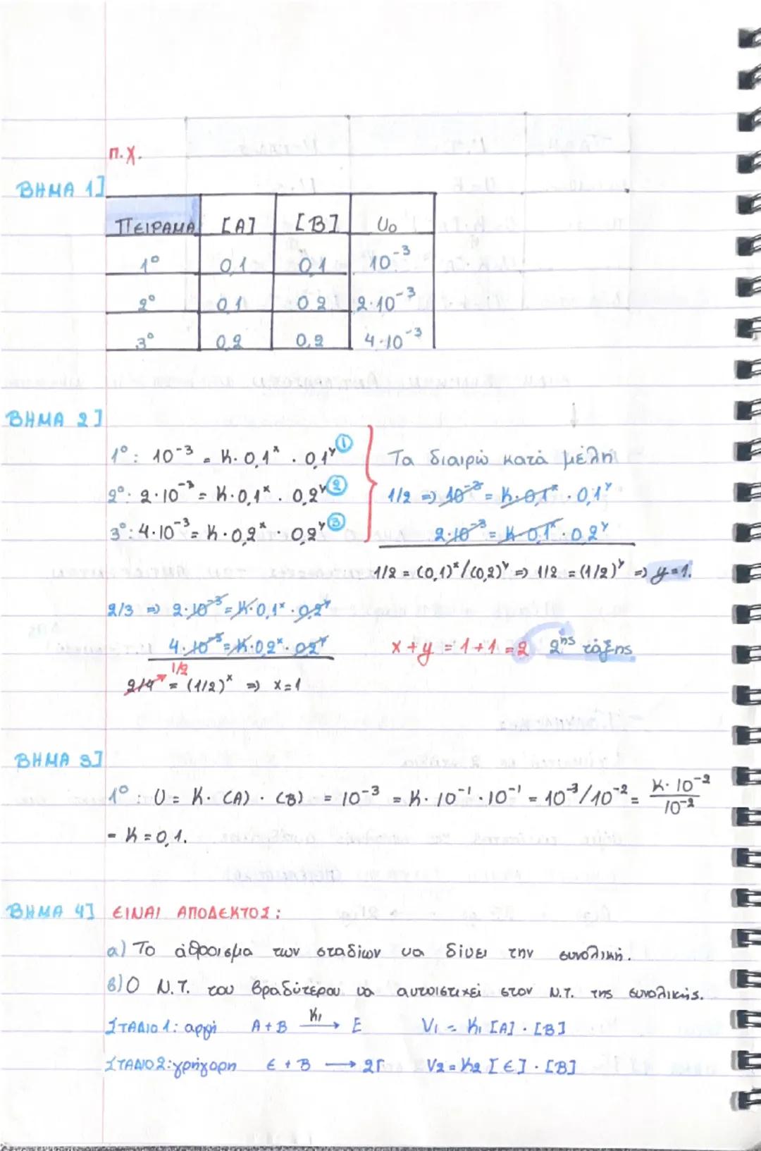 # ΧΗΜΙΚΗ ΚΙΝΗΤΙΚΗ

TAXYTHT: 0

ΠΑΡΑΓΟΝΤΕΣ
ΠΟΥ ΕΠΗΡΕΑΖΟΥΝ.

THN
0

ΜΗΧΑΝΙΣΜΟΣ

① ΤΑΧΥΤΗΤΑ: μεταβολή της συγκεντρωσεις μιας ουσίας

στην μονάδ