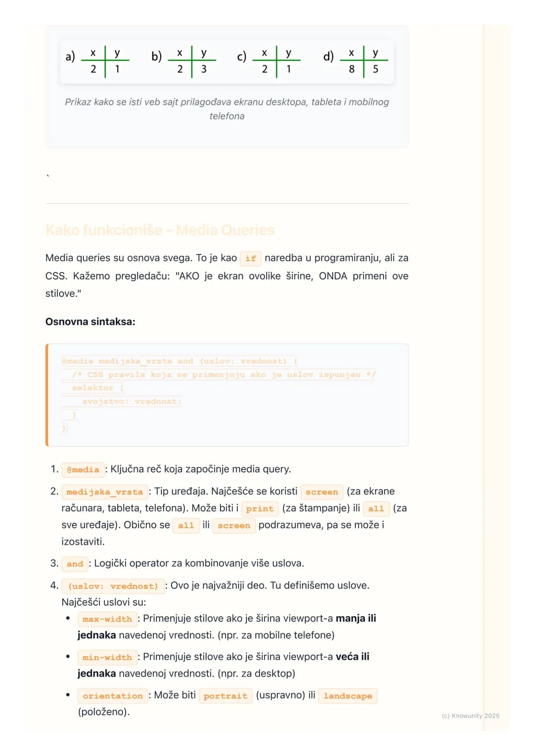 # CSS-responzivni dizajn
(osnove)

Šta je responzivni veb dizajn?

Responzivni veb dizajn (RWD - Responsive Web Design) je pristup dizajnira