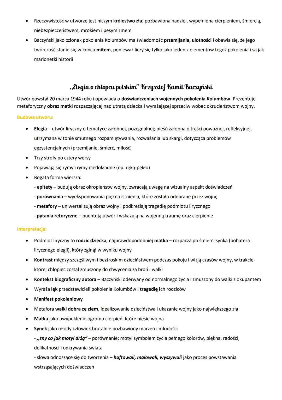 # Kolumbowie

Określenie młodzieży polskiej urodzonej około roku 1920, dla której
przeżyciem pokoleniowym była II wojna światowa; nawiązuje 