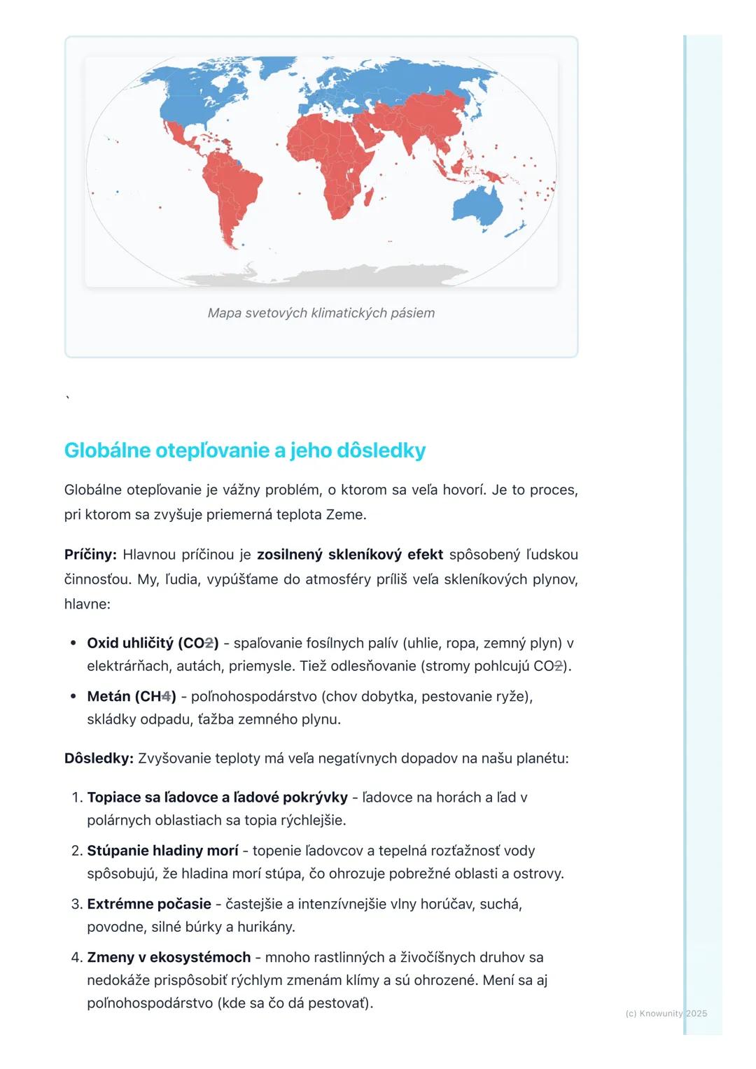 # Atmosféra a podnebie

## Prehľad atmosféry a podnebia

Atmosféra je vlastne taký plynný obal, ktorý obklopuje našu Zem. Je to super
dôleži