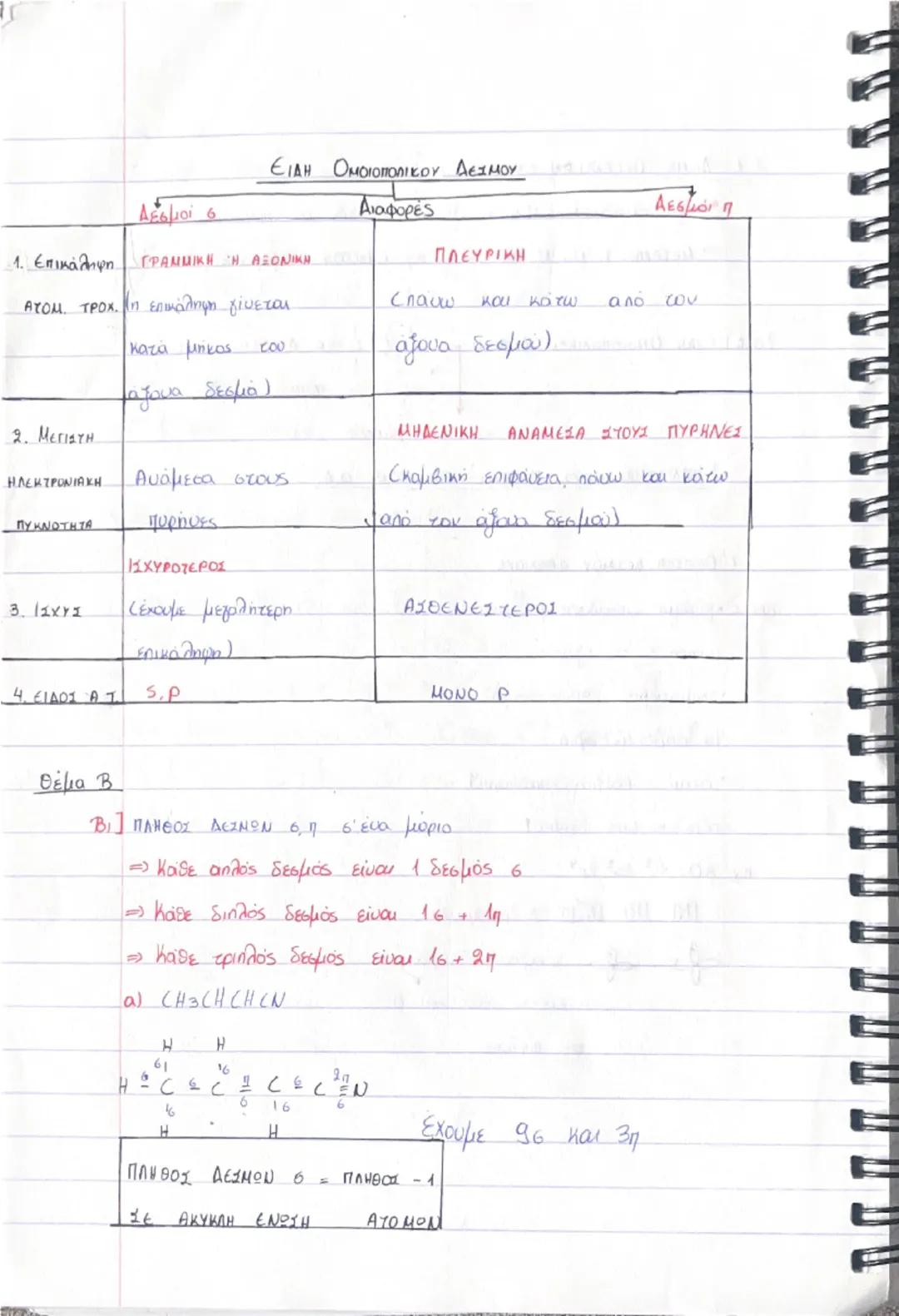 4.1. ΔΟΜΗ ΟΡΓΑΝΙΚΩΝ ΕΝΩΣΕΩΝ
• είναι ομοιοπολικές (μοριακές) ενώσεις εκτός αν υπάρχουν:
- ΜΕΤΑΛΛΟ Κ. Na, Mg, Ca, Zn... π.χ. CH3COOH → μοριακή