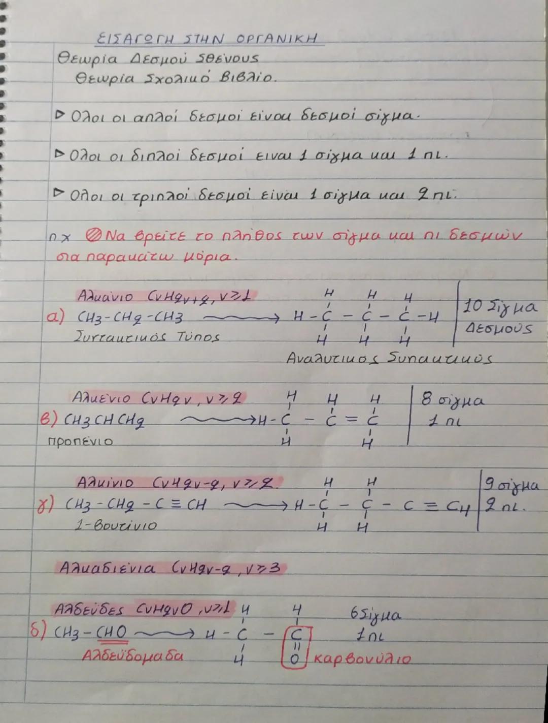 Χημεία Γ Λυκείου - Σιγμα και Π Δεσμός + Υβριδισμοί