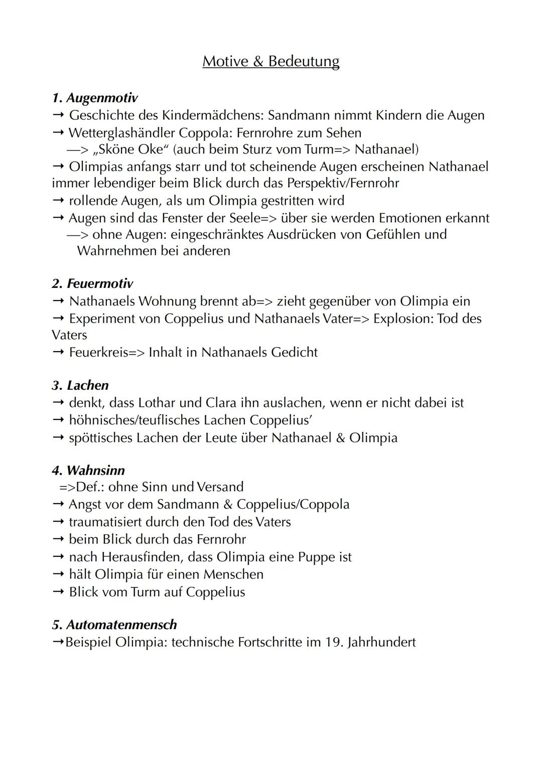 # Der Sandmann

Autor: Ε.Τ.Α. Hoffmann (Ernst Theodor Amadeus Hoffmann)
Jahr: 1816
Textsorte: Erzählung=> Novelle
Protagonisten: Nathanael, 
