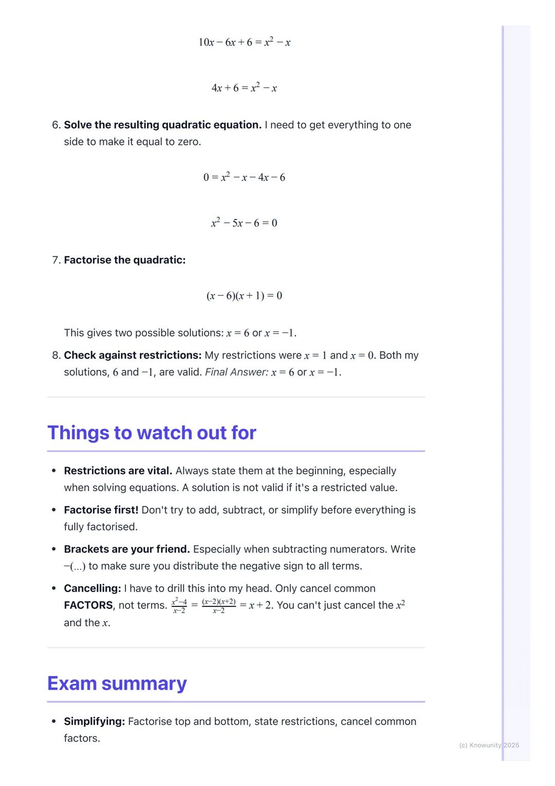 # Rational Expressions

## What are rational expressions?

A rational expression is basically just a fraction where the numerator and the
de