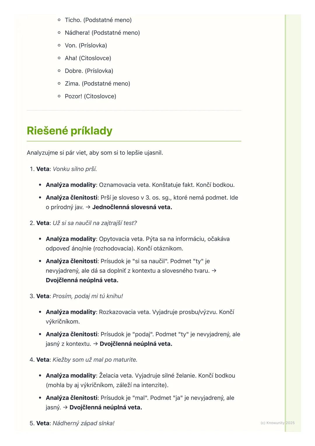 # Jednoduchá veta a jej typy

Prehľad

Dnes sa pozrieme na jednoduchú vetu a jej typy. Je to základný kameň
slovenskej syntaxe, takže pochop