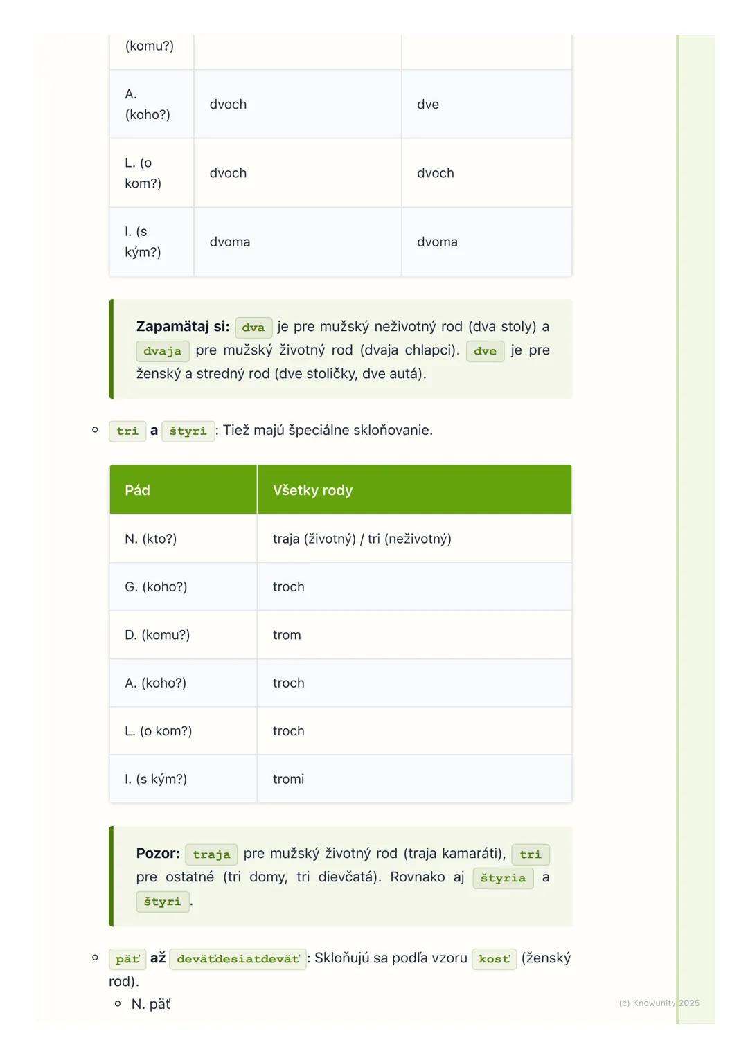 # Číslovky

1. Úvod do čísloviek

Ahojte! Dnes si zopakujeme číslovky, čo je super dôležitá časť slovenčiny.
Číslovky sú slová, ktoré nám ho