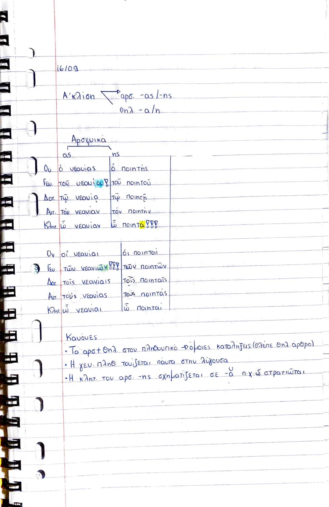 # Γραμματική / Θεωρία
14/09/2022
Κανόνες τονισμού
Βραχυχρονα =ο,ε
Μακροχρονα =ω,η
Δίχρονα =α,ι,υ
Δίχρονα=μακροχρονες
Εξάίρεση=εαν βρίσκον