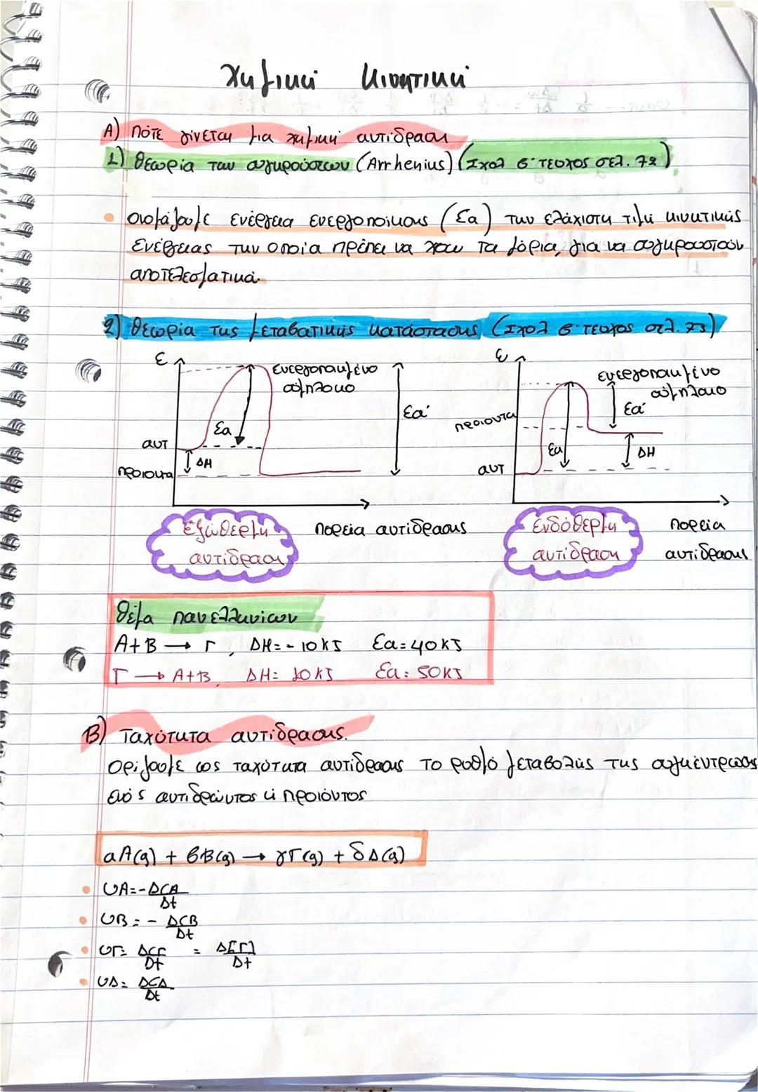χημική κινητική