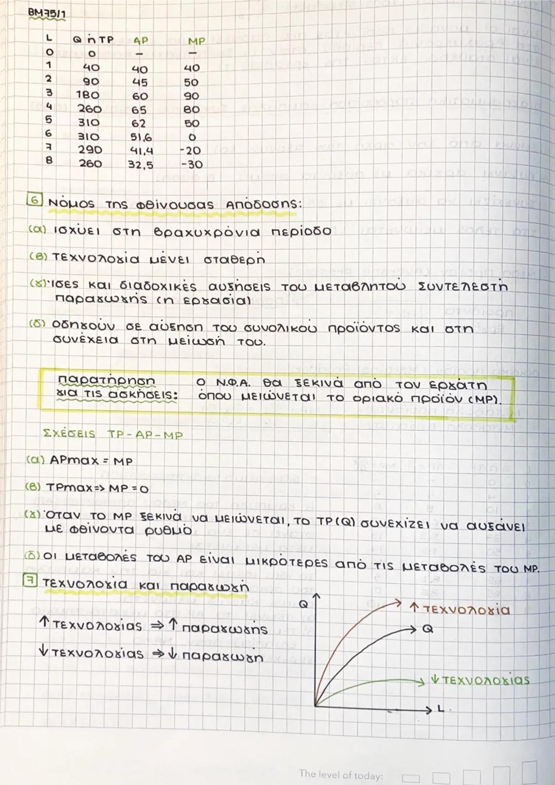 --- OCR Start ---
Κεφάλαιο 3: Α΄ μέρος: Η παραγωγη
1 Η έννοια της παραγωγής:
επιχείρnons
της
εννοούμε τη διαδικασία μετασχηματισμου των πρωτ