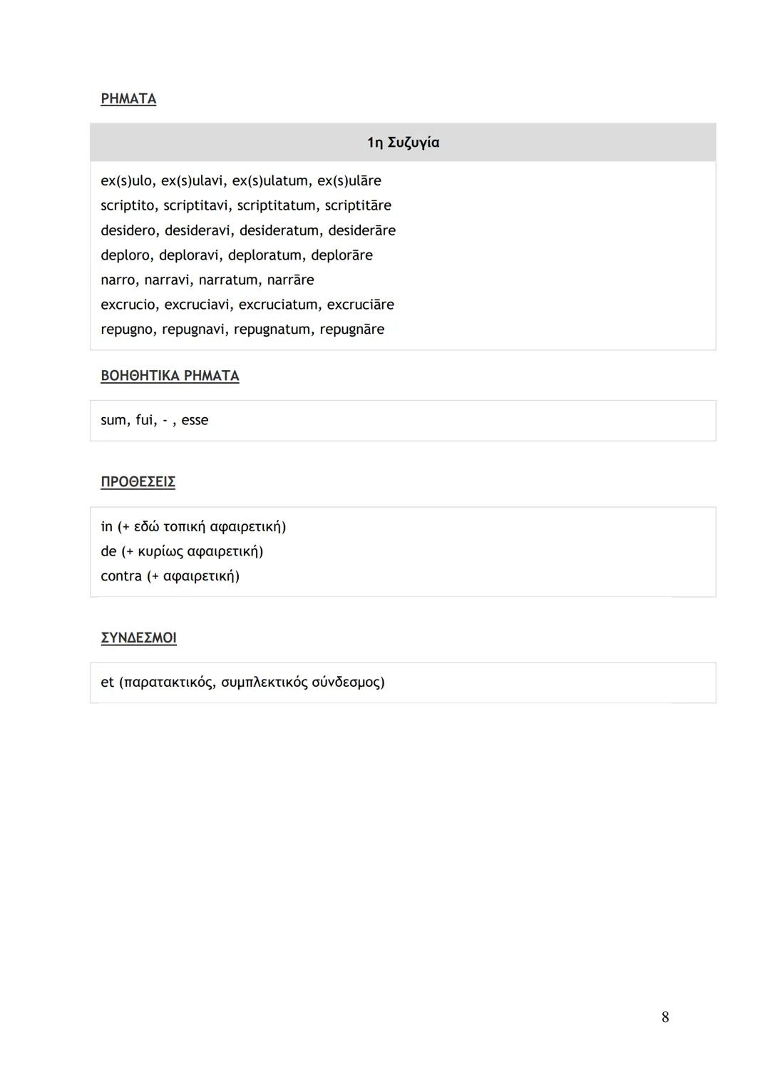 # LECTIO 1: Ο ΕΞΟΡΙΣΤΟΣ ΠΟΙΗΤΗΣ
ΣΗΜΕΙΩΣΕΙΣ
Ovidius poeta in terra Pontica exulat. Epistulas Romam scriptitat. Epistulae plenae
querelarum s