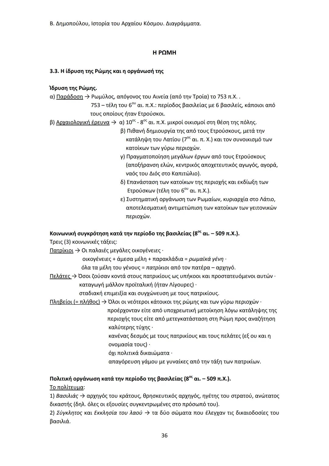 Β. Δημοπούλου, Ιστορία του Αρχαίου Κόσμου. Διαγράμματα.
ΙΣΤΟΡΙΑ ΤΟΥ ΑΡΧΑΙΟΥ ΚΟΣΜΟΥ
Από τους προϊστορικούς πολιτισμούς της Ανατολής
éως την ε