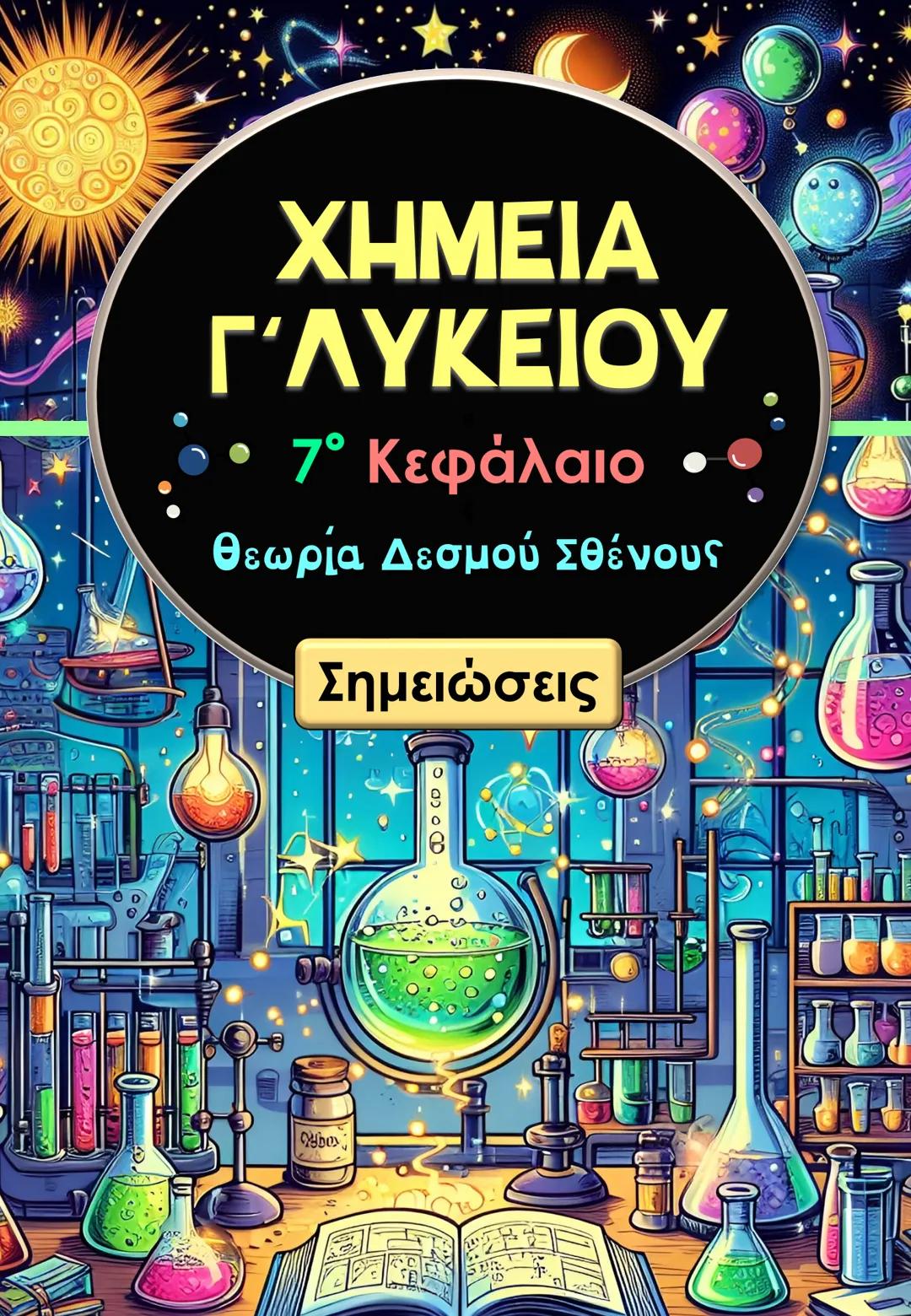 Κεφάλαιο 7: Ενότητα 7.1-Θεωρία Δεσμού Σθένους