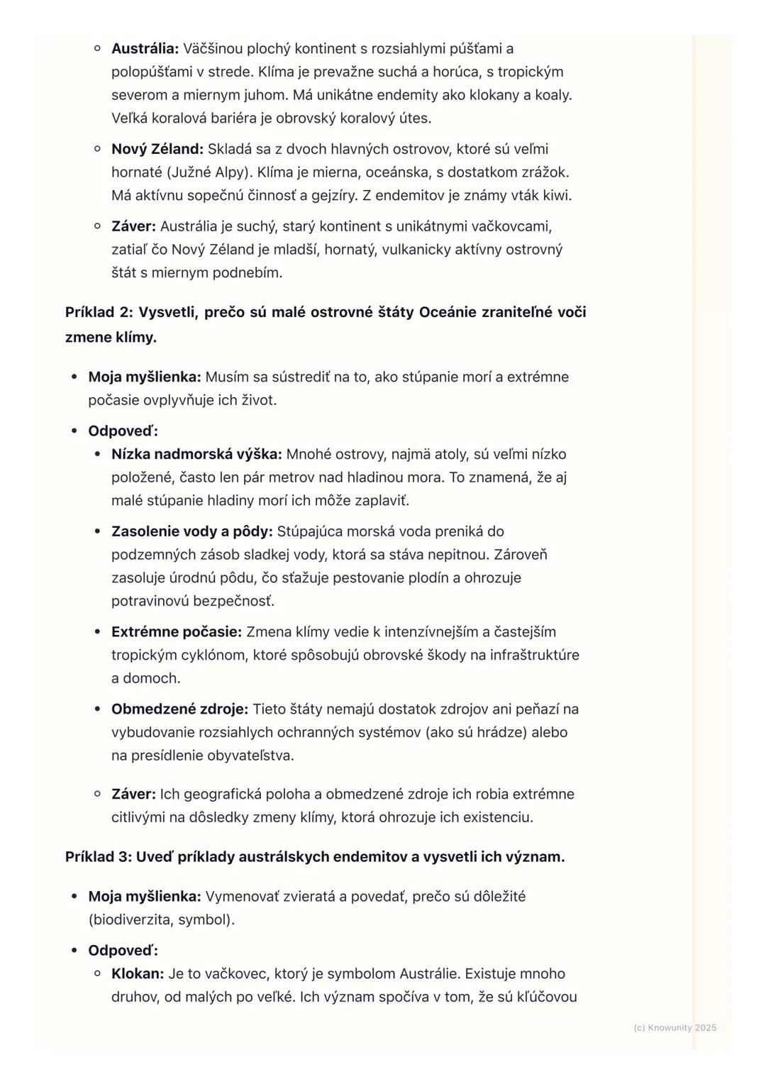 # Austrália a Oceánia
Prehľad Austrálie a Oceánie
Takže, ideme na Austráliu a Oceániu. Je to obrovský región, ktorý je
geograficky dosť iz