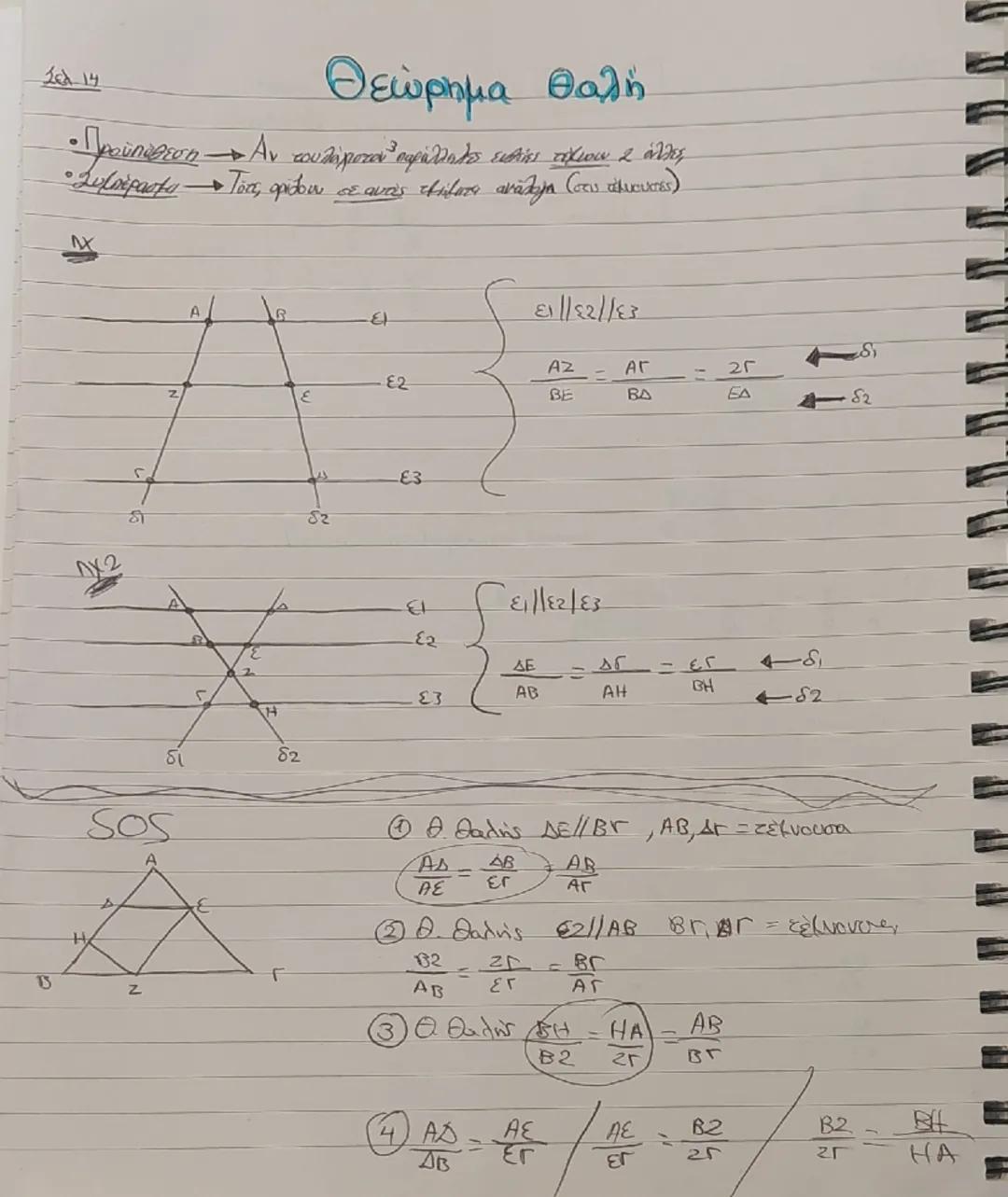 Θεώρημα Θαλή