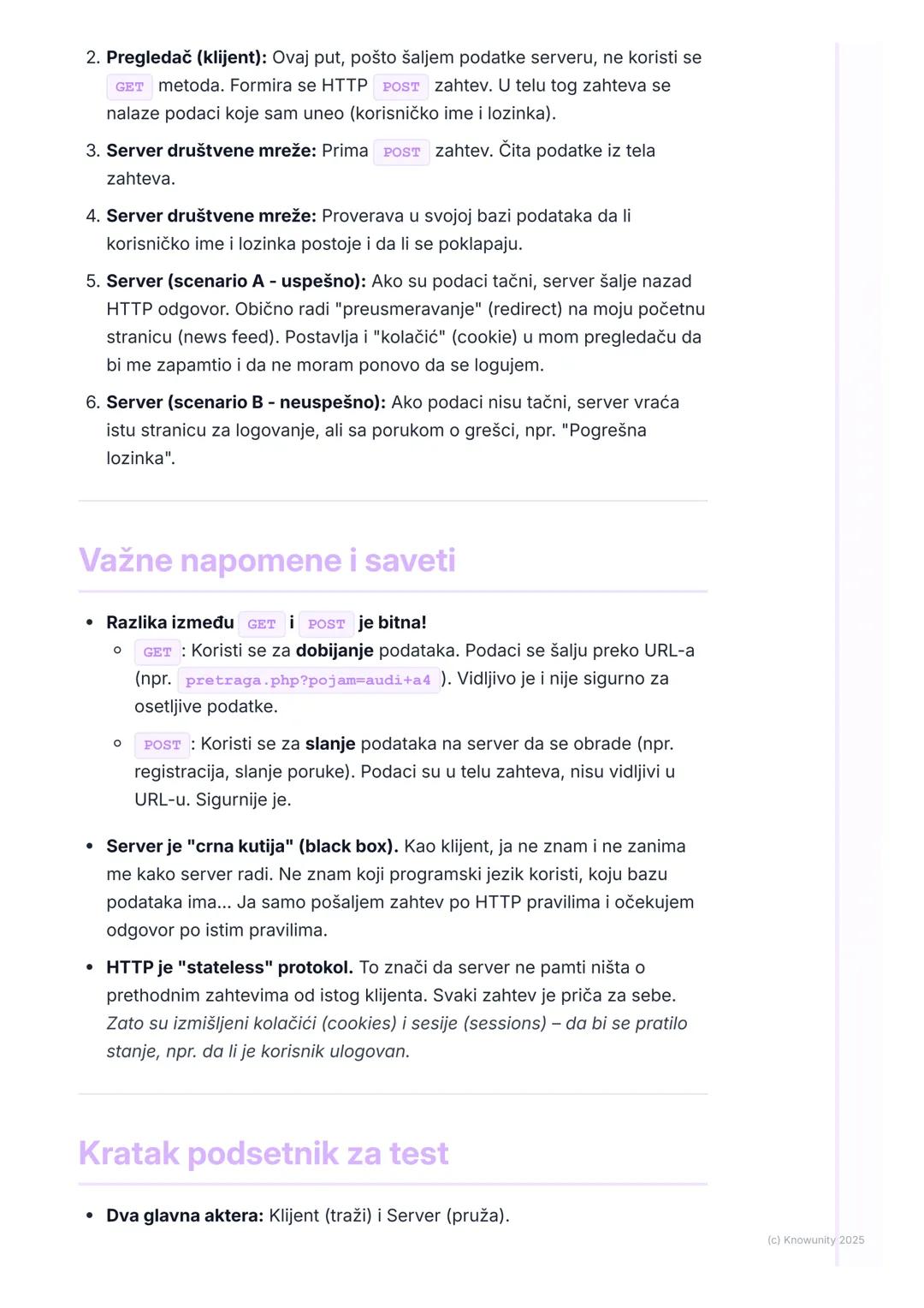 # Uvod u klijent-server
arhitekturu veba
Uvod u klijent-server model
Ovo je osnova celog interneta. Skoro sve što radimo onlajn, od gledan