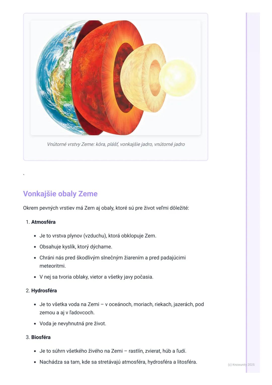 # Naša planéta Zem
## 1. Úvod do našej planéty Zem
Zem je naša domovská planéta a je to tretia planéta od Slnka. Je veľmi dôležité,
aby sm