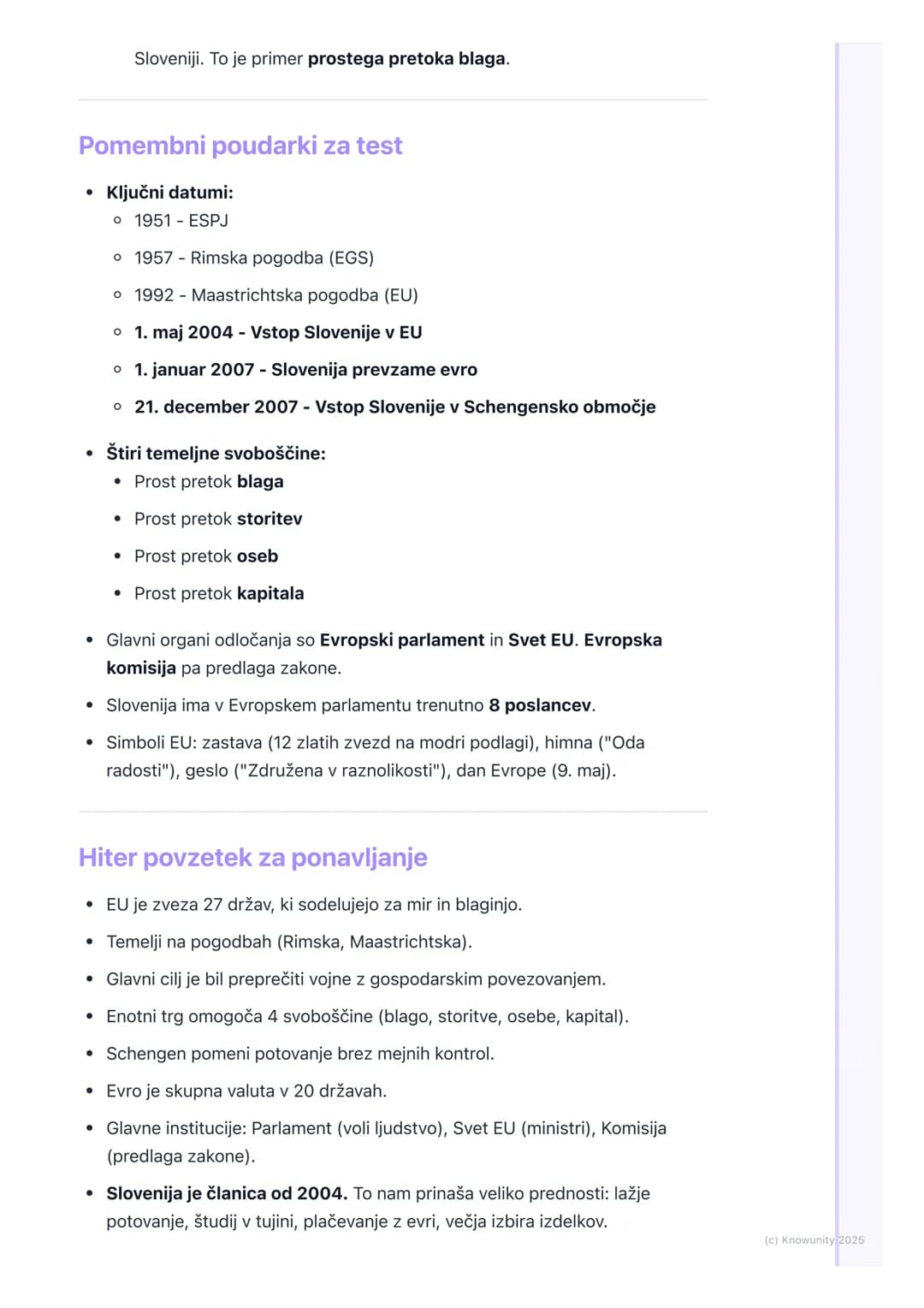 # Evropska unija
Kaj je Evropska unija?
Evropska unija (krajše EU) je gospodarska in politična zveza 27 evropskih
držav. Deluje kot en vel