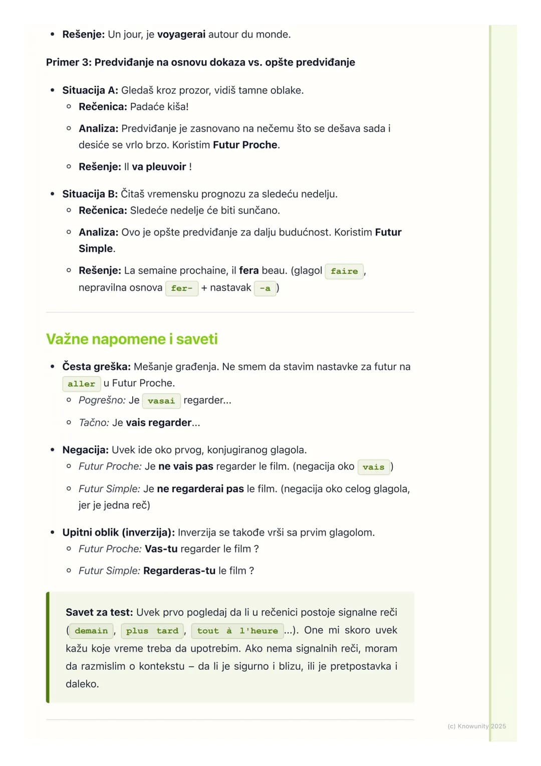 # Buduće vreme (Futur Simple) i
blisko buduće vreme (Futur
Proche) - ponavljanje i
produbljivanje
Uvod u buduća vremena
U francuskom jezik