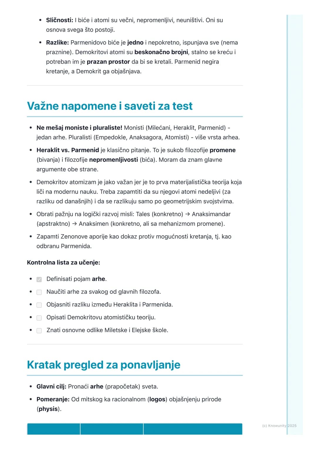 # Predsokratovci
## Uvod u predsokratovce
Ovo su prvi filozofi u staroj Grčkoj, pre Sokrata. Zato se i zovu predsokratovci.
Najvažnije pit