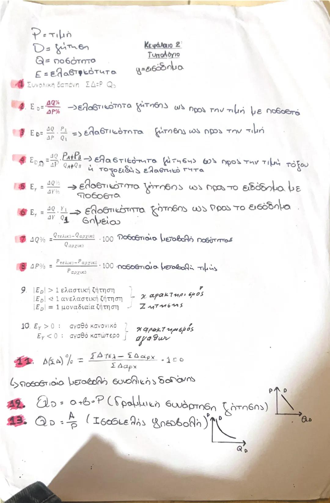 Τυπολογικό 2ο κεφάλαιο αοθ