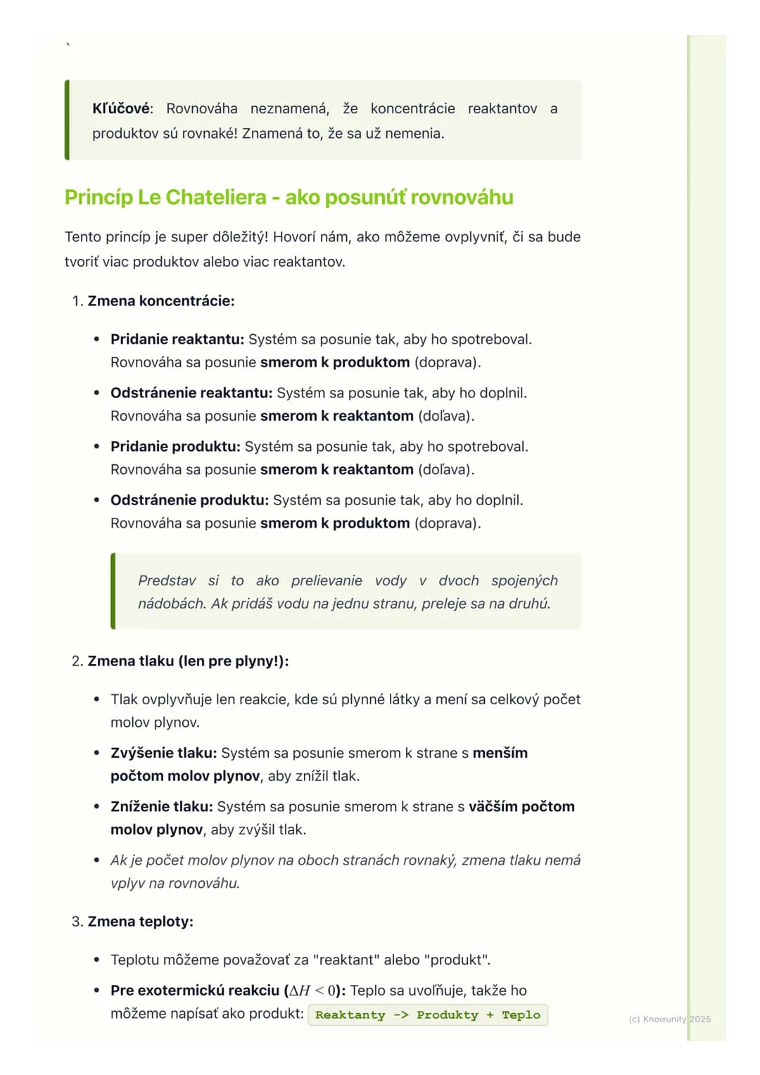 # Chemická rovnováha a
termochémia
1. Úvod do chemickej rovnováhy a
termochémie
V chémii sa často učíme o reakciách, kde reaktanty reagujú